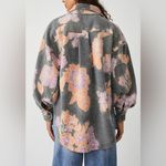 Free People 🥳 HP🥳 NWT Printed Ruby Jacket in Charcoal Combo Photo 2