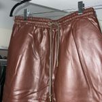 Chocolate Brown Leather pants Photo 0