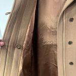 J.Crew Womens Wool hooded Preppy Toggle Peacoat Tan Minimalist Photo 5