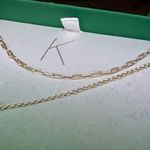 A New Day Womens  gold initial K necklace Photo 1