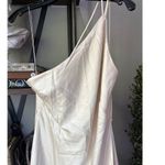 Significant Other Lana Satin Bias Maxi Dress Buttercream Ivory Womens Size 6 Photo 6