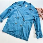 Nic+Zoe NEW Denim Femme Trench Coat Photo 5