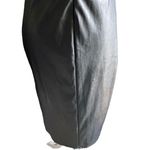 Wild Fable NWT- Stunning black faux leather dress, back zipper, adjustable straps, excellent condition, size small Photo 5