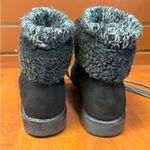 Cliffs by WHITE MOUNTAIN Black Moto Boots with Knit Cuff Size 6 Photo 2