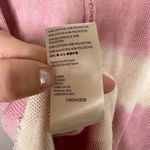 Free People  Come And Get It Washed Top Size Medium Pink Cream Slouchy V-neck Photo 8