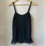 Vera Wang  Silk Sheer Lavender Label Tank Top Size 4 Photo 2