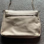 Cream Envelope Crossbody Bag w/ Gold Chain Strap – Neutral Everyday Purse Photo 3