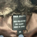 Women's Faux Fur Vest Brown M Soft Texture Full Zip Fall Winter Size M Photo 1