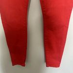 7 For All Mankind Jen 7 By  Women's Ankle Skinny Jeans Pants Size 4 27 NWT Red Photo 9
