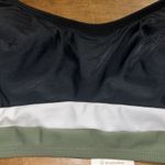 Cupshe  scoop neck color block bikini bralette size medium Photo 7