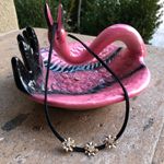 LC Lauren Conrad Lauren Conrad Gold Flower Choker Photo 4