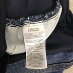 Old Navy  full panel skinny dark wash distressed maternity jeans size 6 Photo 3