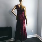 Revelry Starla Sequin Dress Size 18 Cabernet Photo 7