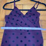 Nordstrom Speechless Black Purple Women’s Polka Dot Dress Stretch Jnr Size 3 Photo 14