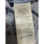 Madewell Ariana Women's Blue Floral Sleeveless V-neck Midi A-Line Tank Dress 0 Photo 3