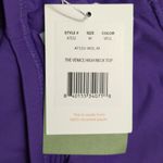 ANDIE The Venice High Neck Top Violet Swimwear Bathing Suit Size M New Photo 9