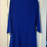 Warren Petites New York Royal Blue Suit Jacket Dress 10P Photo 4