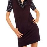 Norma Kamali  Sleeveless V-Neck Tunic Sweatshirt Dress Sz M Photo 0