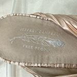 Free People X Jeffrey Campbell Venice Mule Heels 6.5 Twist Satin Feminine Chic Photo 10