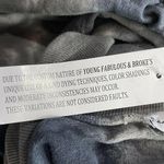 Young Fabulous and Broke X-Small Mini Dress Turtleneck Sweatshirt Tie-Dye YF&B Photo 7