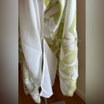 Kasper Yellow/Green Midi Leaves & Floral Print Zips On Side Pleaded Bott… Green Size 16 Photo 3