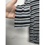 American Eagle Outfitters Soft & Sexy Plush V-Neck Striped Shirt Women's Medium Photo 4