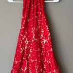 Missguided  sz M red lace halter romper‎ Photo 0