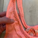 Victoria's Secret Victoria’s Secret Heathered Neon Orange Cover-up Dress with Twist Detail, small Photo 4
