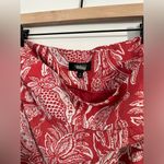  Paisley Red/Coral A-line Skirt sz 10 | Women’s Skirts | Talbots Skirts Photo 3
