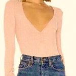 Free People cozy up with me body suit in size Med NWOT Photo 1