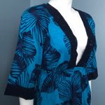 Merona  Tropical Blue Floral Swimsuit Coverup Dress Photo 2