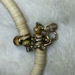 Gay Boyer Vintage Green Lucite Paper Beaded Necklace EUC Photo 5