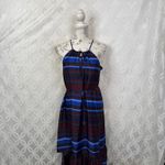 Banana Republic ‎ Halter Striped Flounce Midi Dress Rhapsody Size S NWT - FLAWED! Photo 11