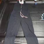 Hocus‎ Pocus Womens Black Pop Lips Black Jump Suit Comic Cartoon Medium Photo 0