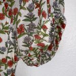 Banjanan Floral Puff Sleeve Mini Dress in White Photo 6