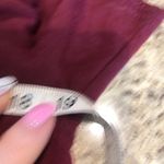 Unlisted  Women's Maroon T-Shirt Size Medium Photo 3