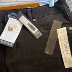 Tahari “Chloe” Tummy Tuck Slimming Skinny Jeans – Size 10, Black, NWT Photo 3