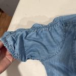 Madewell  Denim Shirred-Sleeve Wrap Dress in Elsworth Wash Size XS EUC Photo 8