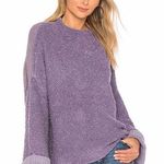 Free People | Purple Cuddle Up Sweater Photo 0