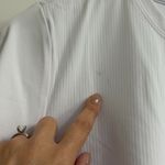 FIGS  Ribbed Longsleeve Underscrub in White, Size Large Photo 11