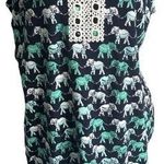Crown & Ivy  Elephant Sleeveless Dress Size Small Photo 0