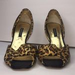 Caparros Leopard Cheetah print open toe heels by Photo 1