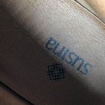 Susina Ankle Boots Booties Suede Leather Laser Cut Zipper Block Heel Beige 9.5 Photo 6