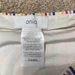 ONIA  Colorful Striped Bikini Bottom Size M Photo 1