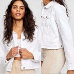 Free People  denim jean jacket size small Photo 1