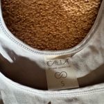 CALIA by Carrie Underwood Gray Pearl Sleeveless Cargo Pocket Jumpsuit S Blue Photo 6