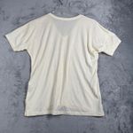 Lucky Brand  Shirt Womens Large V-Neck Floral Graphic Short Sleeve Casual Tee Top Photo 2