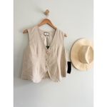 Tuckernuck | NWT Freya Linen Swing Vest | Sz S Photo 2