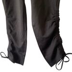 BELLE BY KIM GRAVEL NWOT Ponte Convertibelle Crop Pants with Tie 4 Petite Black Size 4P Photo 2
