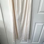Vassarette Ivory Cream Modest Cap Sleeve Full Length Satin Nightgown Medium Vtg Photo 6